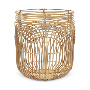 Cesta de Almacenamiento de Bambú Natural, Tejida a Mano, Ecológica, Organizador para Artículos Esenciales del Hogar - Product Image 3