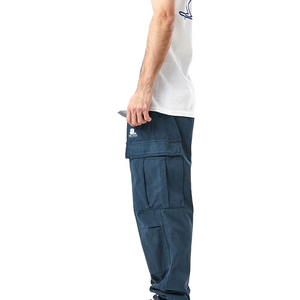 Men's Safari Style Cargo <b>Trouser</b> 100% Cotton Canvas Fabric Eco-Friendly Quick Dry Anti-Wrinkle Windproof Lightweight <b>Drawstring</b> - Product Image 4