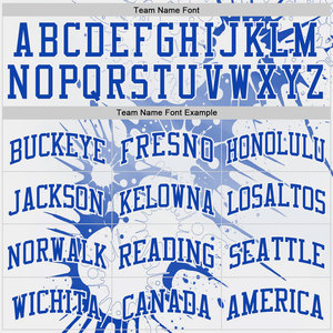 Uniformes de Baloncesto Personalizables, Blancos, Azules y Rojos, Sublimados, Pantalones Cortos de Malla, Nombre del Equipo, Número 00, Unisex, Adulto, Todas las Temporadas - Product Image 3