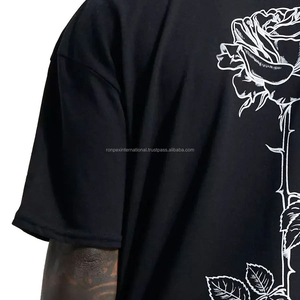 Camisetas Casuales Vintage de Poliéster/Algodón para Hombre, Diseño Personalizado, Secado Rápido, Transpirables, Ecológicas - Product Image 3