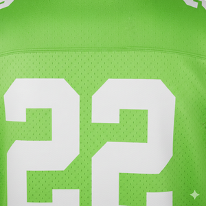 Maillots de football pour hommes adultes en spandex/coton/fibre de bambou respirants à manches courtes, maillot de football de Chicago, transfert par sublimation - Product Image 3
