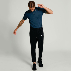 Pantalones de Viaje para Hombre, de Lona, Ecológicos, Ligeros, de Secado Rápido, Transpirables, Teñidos Simples - Product Image 6