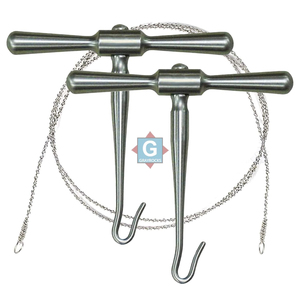 ชุดเลื่อยตัดกระดูก Gigli สำหรับศัลยกรรมกระดูกและข้อ พร้อมด้ามจับสองอัน และเครื่องมือตัดกระดูกแบบลวดหนึ่งอัน - Product Image 2