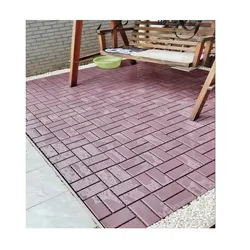 กระเบื้องปูพื้นแบบประกบ DIY ขนาด 300x300 มม. ผลิตจาก PP เป็นมิตรกับสิ่งแวดล้อม ลายไม้หรูหรา กันลื่น ใช้ได้ทั้งภายนอกและภายใน - Product Image 5