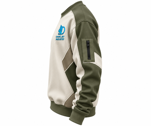 Sudadera de Cuello Redondo para Hombre OARH_INT INDUSTRY, Corte Regular, 100% Poliéster Felpa, 370g, Impresión Serigráfica, Transpirable, Casual, Otoño - Product Image 5