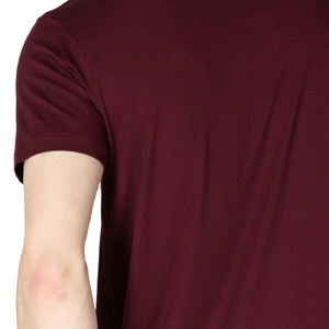 T-shirt 100 % coton épais 2026, col rond, fitness, couleur unie, streetwear imprimé pour homme - Product Image 2