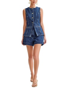 Gran oferta, conjunto vaquero de dos piezas de verano, conjunto de camisa y falda sólida personalizada para mujer, conjunto vaquero de alta calidad, conjunto de dos piezas para mujer 2026 - Product Image 2