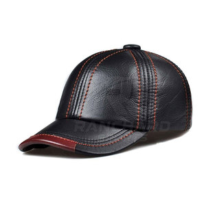 Sombreros de Cuero para Hombre, Sombrero Ligero de Cuero PU, Moda Moderna, Gorro Deportivo para Exteriores, Fabricación OEM, Proveedor Mayorista - Product Image 2