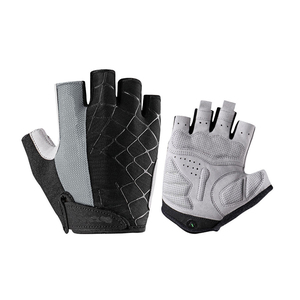 Guantes de Ciclismo para Hombre y Mujer - Acolchados, Absorbentes de Impactos, Antideslizantes, Transpirables, de Medio Dedo, para Ciclistas de Montaña - Product Image 1