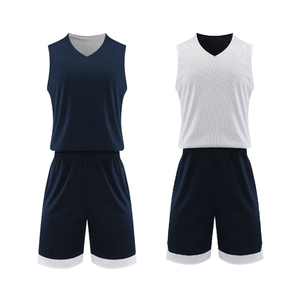 Uniformes Deportivos Reversibles al por Mayor, Conjunto de Camiseta y Pantalones Cortos Transpirables para Baloncesto - Product Image 1