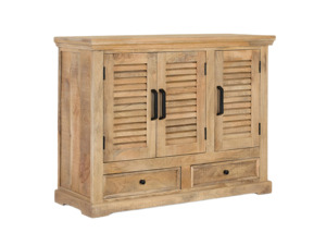 Meuble de salon en bois de manguier, buffet de style nordique de haute qualité - Product Image 5