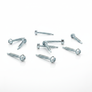 Tornillos de Acero al Carbono Clase 4.8 6.8 con Recubrimiento de Zinc, Rosca Gruesa, Cabeza Hexagonal, Autoperforantes, DIN/ANSI/ISO Modelo 16, Disponibles para OEM - Product Image 4