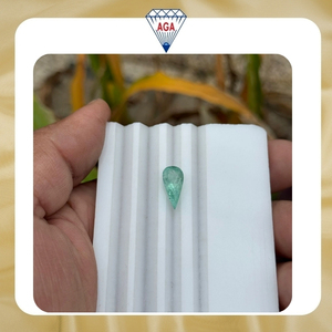 Magnifique pierre précieuse naturelle en tourmaline Paraiba, taille poire, minéral rare, cristal transparent pour la fabrication de bijoux fins - Product Image 6