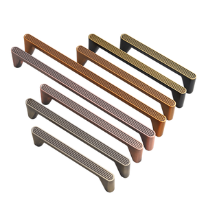 Poignée de meuble contemporaine en laiton massif, élégante et durable, pour tiroir de cuisine, armoire, décoration de placard - Product Image 1