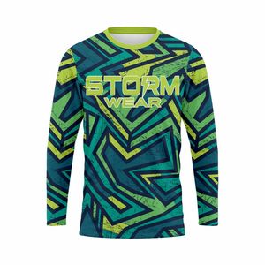 Camisetas Deportivas Personalizadas, Transpirables, Cuello Redondo, Nuevo Diseño, Logotipo Casual Sublimado, Camisetas Deportivas de Manga Larga para Equipos 2026 - Product Image 1