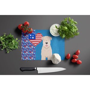 Tabla de cortar de Cocina Americana de EE. UU. Terrier de trigo con revestimiento suave, vidrio templado decorativo, piezas de utensilios de cocina para picar de gran tamaño - Product Image 3