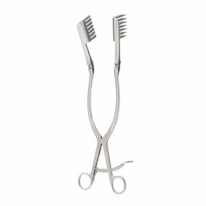 Retractor de laminectomía Beckman-Eaton, instrumento manual para cirugía de columna, 13 brazos articulados, puntas inodoras giratorias de 7 puntas, acero inoxidable - Product Image 2