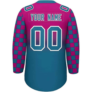 เสื้อฮอกกี้ทีมแคนาดาคุณภาพสูงสำหรับทุกเพศ ขายส่งจากโรงงาน แบบตาข่าย สั่งทำได้ตามต้องการ พร้อมลายพิมพ์แบบ Sublimation - Product Image 6