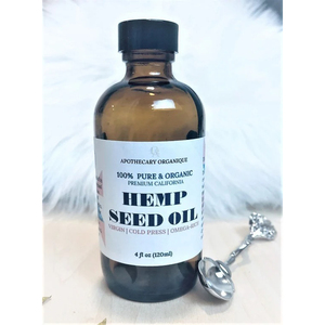 Aceite de Semillas de Cáñamo Orgánico Puro en Línea para el Cuidado de la Piel Antienvejecimiento y Productos de Bienestar - Product Image 1