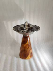 Brûleur d'encens en résine de style vintage en forme de cône, porte-bakhoor, accessoire décoratif pour parfumer les espaces intérieurs - Product Image 3