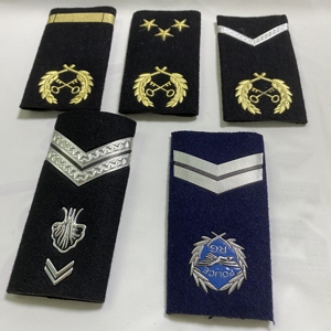 Nuevas Pliegas de Hombro Personalizadas para Uniformes, Epaulettes Ceremoniales de Piloto de Aerolínea, Rangos de Hombro Bordados en Tela de Lona - Product Image 5