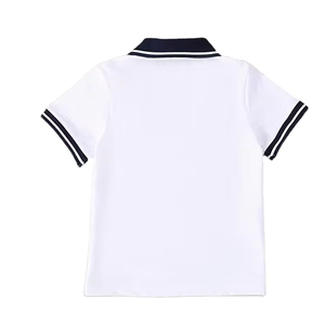 Adults' Jersey Short Sleeve Polo Uniform 100% Cotton High School Summer Casual Wear Sports Parties School Event Bangladesh - Product Image 2