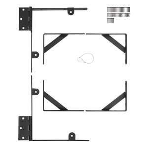 Kit Hardware Personalizzabile per Staffa Angolare Anti-Perdita di Tensione per Cancello con Chiusura a Scatto e Staffa per Direzione di Apertura a Corda per Telaio del Cancello - Product Image 2