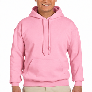 เสื้อฮู้ดดี้สีดำคุณภาพสูง สีสันสดใส สกรีนลายตามสั่ง พิมพ์ลาย DTG สำหรับผู้ชาย แบบสวมหัว ใส่ได้ตลอดวัน ปรับแต่งได้พร้อมโลโก้ - Product Image 1