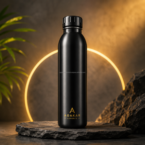 Premium Quality Steel Water <b>Bottle</b> <b>750ml</b> Food Grade Leakproof Outdoor Sports Hydration Flask - Product Image 1