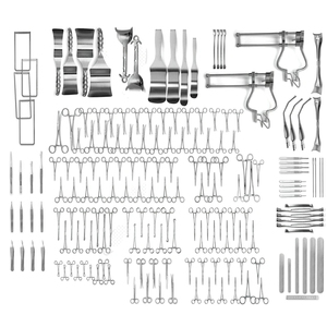 Juego de Instrumentos Quirúrgicos para Laparotomía Manual, 197 Piezas, Acero Inoxidable, Antioxidante, Herramientas Completas para Cirugía Abdominal - Product Image 6