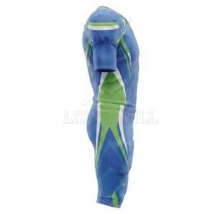 Conjunto de Uniforme de Fútbol Americano Elegante, Jersey y Pantalones de Poliéster con Estampado por Transferencia de Calor, Ropa Deportiva Personalizada para Entrenamiento y Juego en Equipo para Adultos - Product Image 4