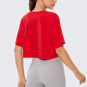 Nouveautés : T-shirts courts pour femmes, tendance, meilleure qualité, service OEM, confortables et respirants. - Product Image 2