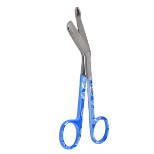 Ciseaux médicaux en acier inoxydable de 7,5 pouces pour bandages et traumatismes, pour la chirurgie, nouvelle arrivée avec impression de logo personnalisable - Product Image 1