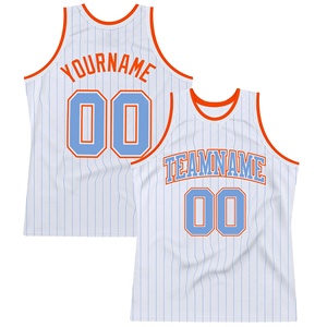 Maillot de basket sans manches personnalisé imprimé avec logo frontal par sublimation, nom d'équipe personnalisé, 100 % polyester respirant - Product Image 1