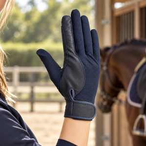 Gants d'équitation personnalisés de haute qualité, faible MOQ, vente chaude, fabriqués au Pakistan avec service OEM ODM, meilleure qualité - Product Image 2