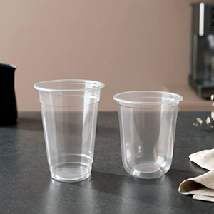 QUANG QUAN Disposable 16/22/24oz Clear PP PET Single Wall <b>Cups</b> 95mm Diameter for Tea Coffee Beverages Party Takeaway - Product Image 1