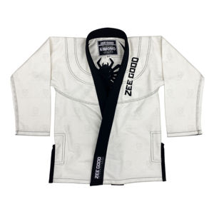 Kimono de Jiu Jitsu Blanco Personalizado, Trajes de BJJ Personalizados para Artes Marciales, Kimono de Jiu Jitsu Brasileño - Product Image 3