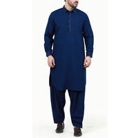 Costume ethnique traditionnel pour homme 2026 – Shalwar Kameez en coton de haute qualité, tissu et taille personnalisés, séchage rapide