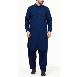 2026 <b>Men's</b> <b>Kurta</b> Set High-Quality Shalwar Kameez Custom Fabric and Size <b>Men's</b> Traditional Ethnic Suit - Product Image 1