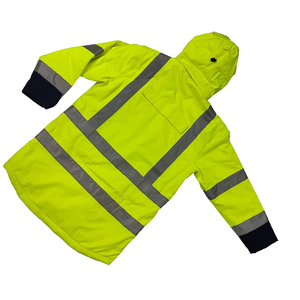 Ropa de Seguridad Industrial de Alta Visibilidad a Precio Económico, Chaqueta de Trabajo de Poliéster Impermeable con Visibilidad Nocturna, Clase 2 - Product Image 2