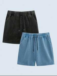 Pantalones Cortos Deportivos Casuales para Hombre, Personalizados, con Camuflaje Frontal, de Terylene, Tejido de Ganchillo, Cintura Media, Antiarrugas, Servicio OEM - Product Image 2