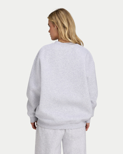 Sweat-shirt décontracté pour femme de haute qualité, col rond, avec revers côtelés personnalisés, couleur unie, pull-over imprimé sur le devant, hiver automne - Product Image 3