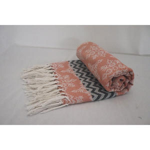 Nueva Colección Izzu International, Chal de Jacquard de Algodón para Mujer, Longitud Media, Diseño Floral de Alta Calidad, Secado Rápido y Duradero - Product Image 2