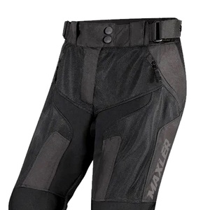 Pantalones textiles para motocicleta enfocados en la comodidad del conductor, durabilidad y protección de rodilla con certificación CE nivel 1. - Product Image 4