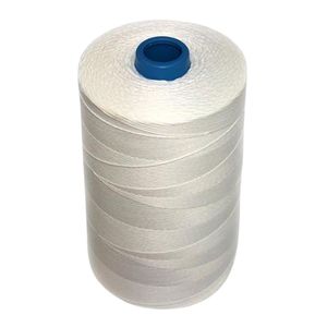 เส้นด้ายโพลีเอสเตอร์คอร์สปัน 100% ความทนทานสูง NE 18s ป้องกันการเป็นขุย สำหรับการทอเสื้อและถักลายดิบ - Product Image 5