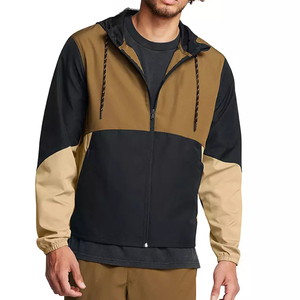 Men Outdoor Windbreaker <b>Jacket</b> <b>Lightweight</b> <b>Waterproof</b> <b>Running</b> Sports Wholesale Custom Manufacturer Breathable Windproof - Product Image 6