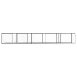 Jaula Extra Grande para Perros con Puertas de Acero Galvanizado Gris, Nueva Jaula Extra Grande para Perros - Product Image 4