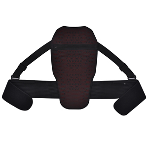 Protection de cyclisme : Protège-dos rembourré, armure de protection respirante en polyester, réglable, souple, professionnelle pour adulte - Product Image 3