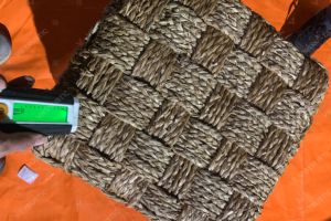 BRICK TONE Earthy Wicker Water Hyacinth Seagrass Single Eco-Friendly Multifunction Serving Tray Tableware Storage Home Dcor - Product Image 6