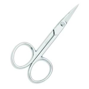 Stainless Steel Beauty <b>Cuticle</b> <b>Scissors</b> Right-Handed Straight Manicure Pedicure Trimmer Sharp Pointed Tip Nail Grooming Tool - Product Image 5